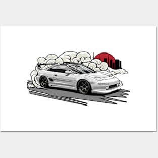 Toyota MR2, JDM Car Posters and Art